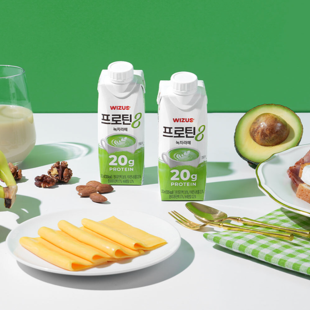 Wizus Protein Drink - Green Tea Latte