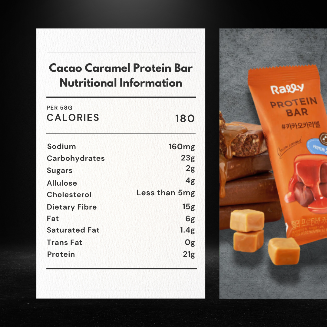 RALLY Protein Bar - Cacao Caramel