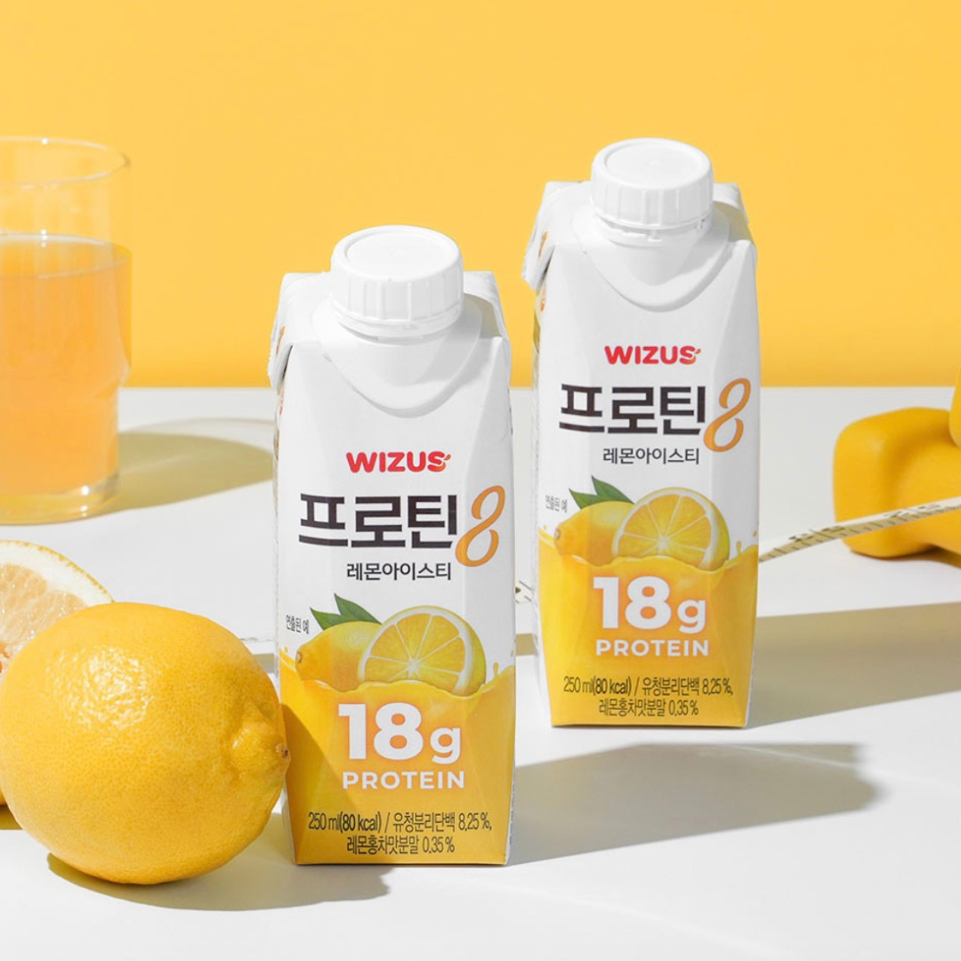 Wizus Protein Drink - Lemon Iced Tea