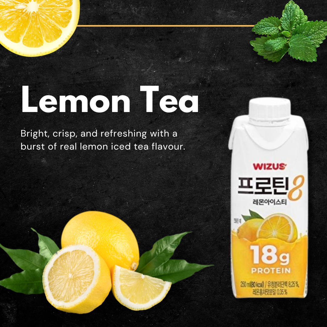 Wizus Protein Drink - Lemon Iced Tea