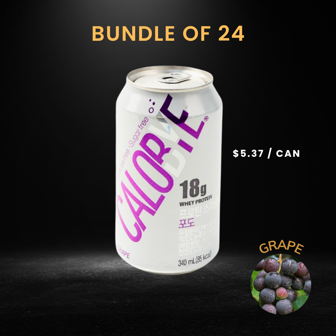 Calobye Sparkling Protein Drink - Grape