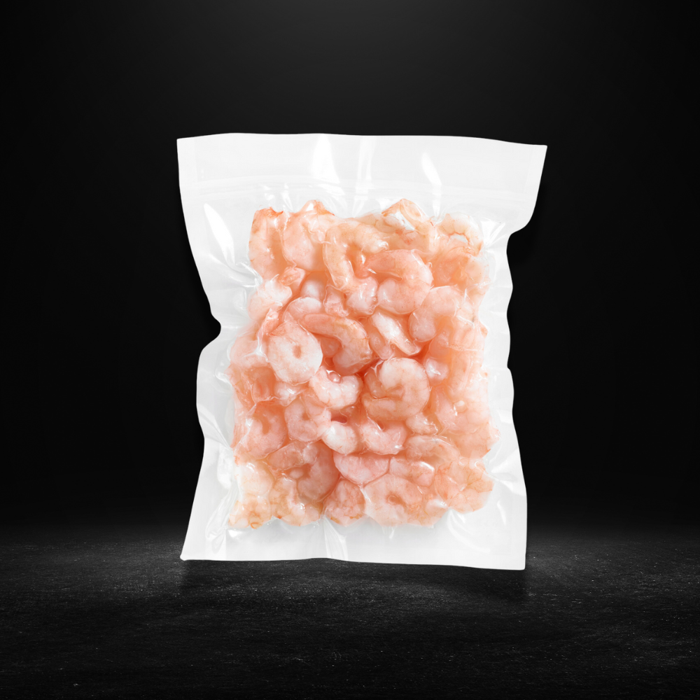 Fresh Frozen, Pre-cooked Gourmet Grade Prawns (De-shelled)