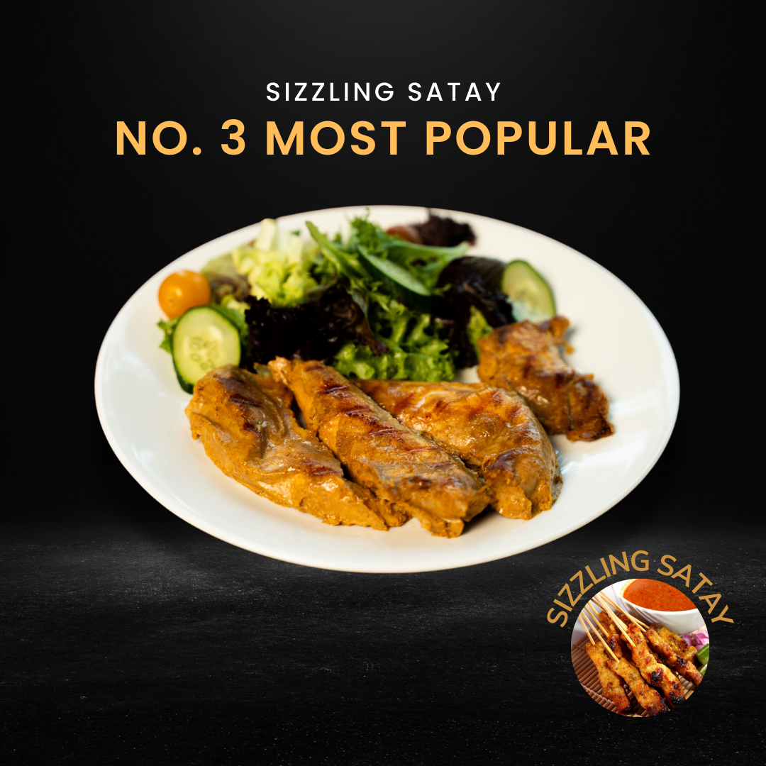 68° Chicken Singapore Delights - Sizzling Satay