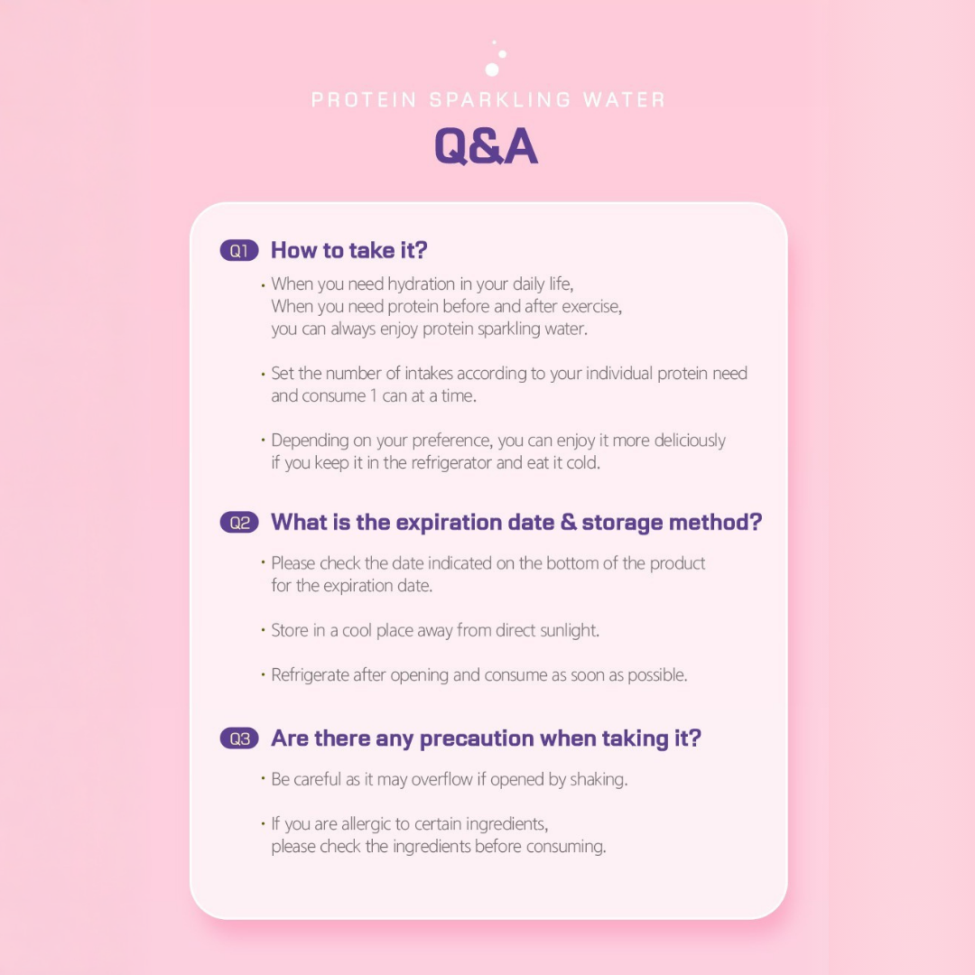 Calobye Sparkling Protein Drink - Pink Grapefruit