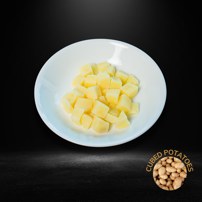 Pre-cooked Potato Cubes (250g)