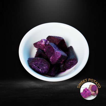 Pre-cooked Purple Sweet Potato Chunks (250g)