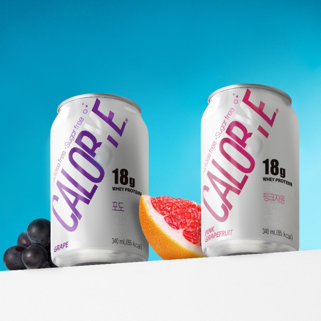 Calobye Sparkling Protein Drink - Pink Grapefruit