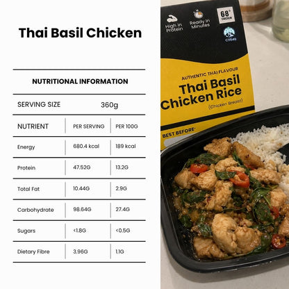 RTE - Thai Basil Chicken Rice