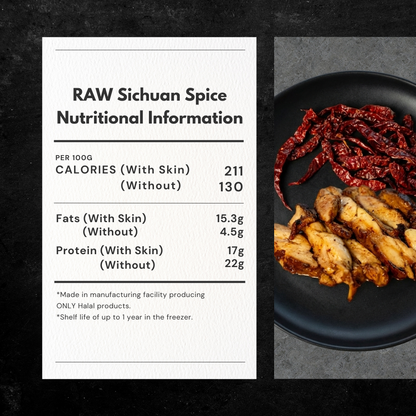 RAW Chicken Chop - Fiery Sichuan Spice