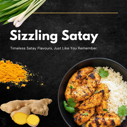 68° Chicken Singapore Delights - Sizzling Satay