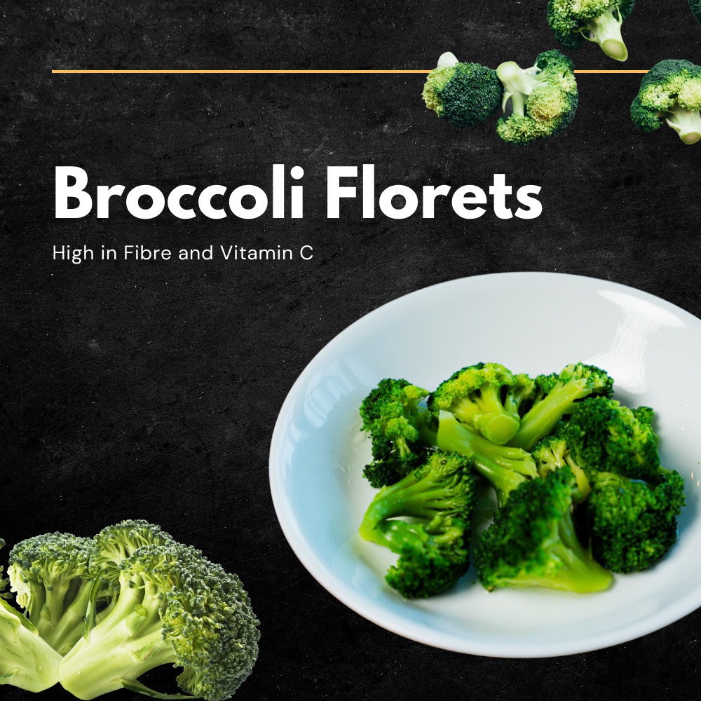 Pre-cooked Broccoli Florets (250g)