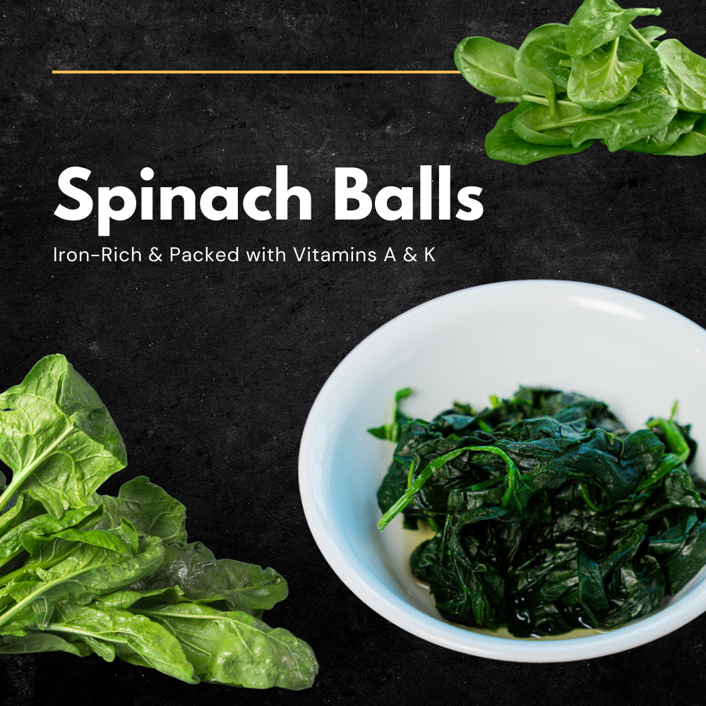 Pre-cooked Spinach Balls (250g)